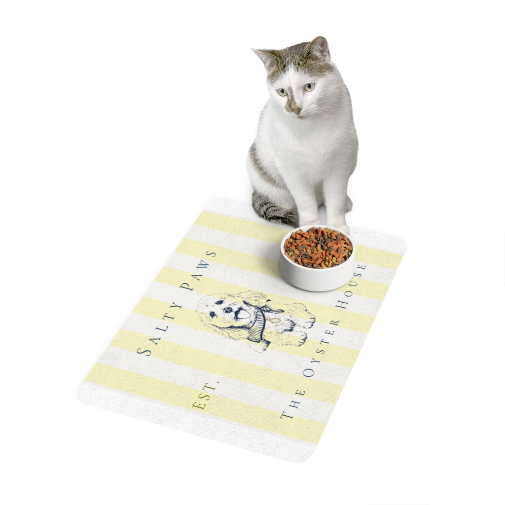 Salty Paws Club Pet Food Mat (12x18)