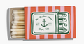 The Oyster House Matchbox- Sardines- Stripe- Rye, NH
