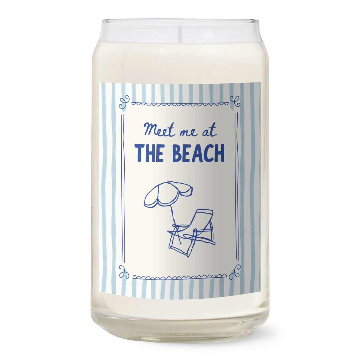 Meet Me At The Beach Candle