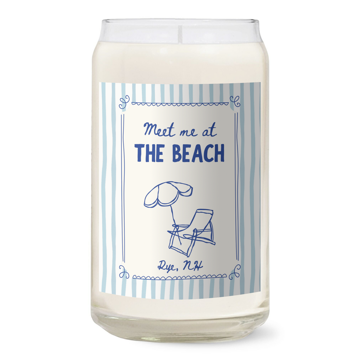 Meet Me at the Beach Candle- Rye, NH