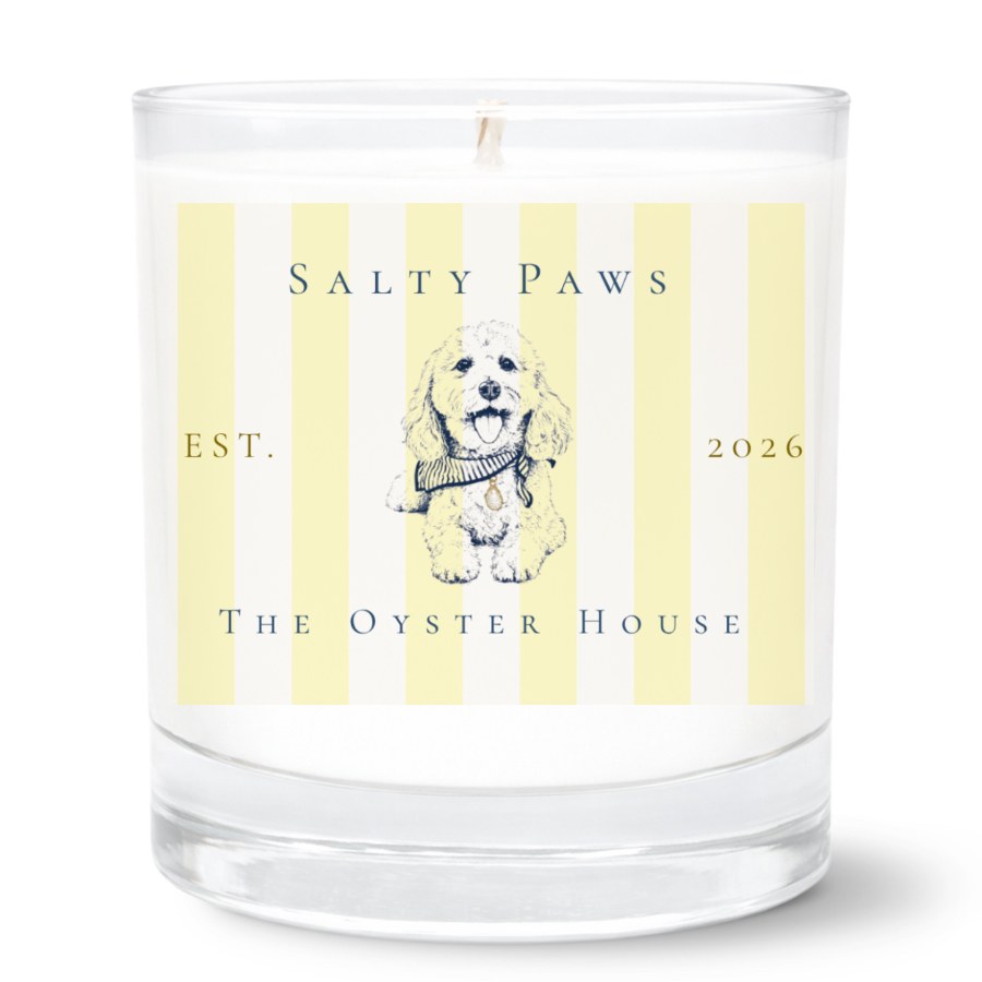 Oyster House -Salty Paws 11 oz candle
